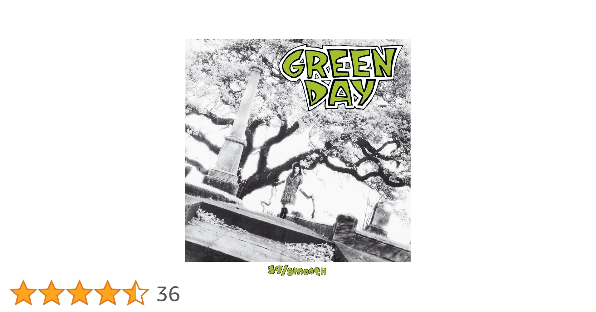 Green Day 『39/Smooth』　LP　レコード GREEN DAY / 39/Smooth (Lookout! Records – No. 22, LP